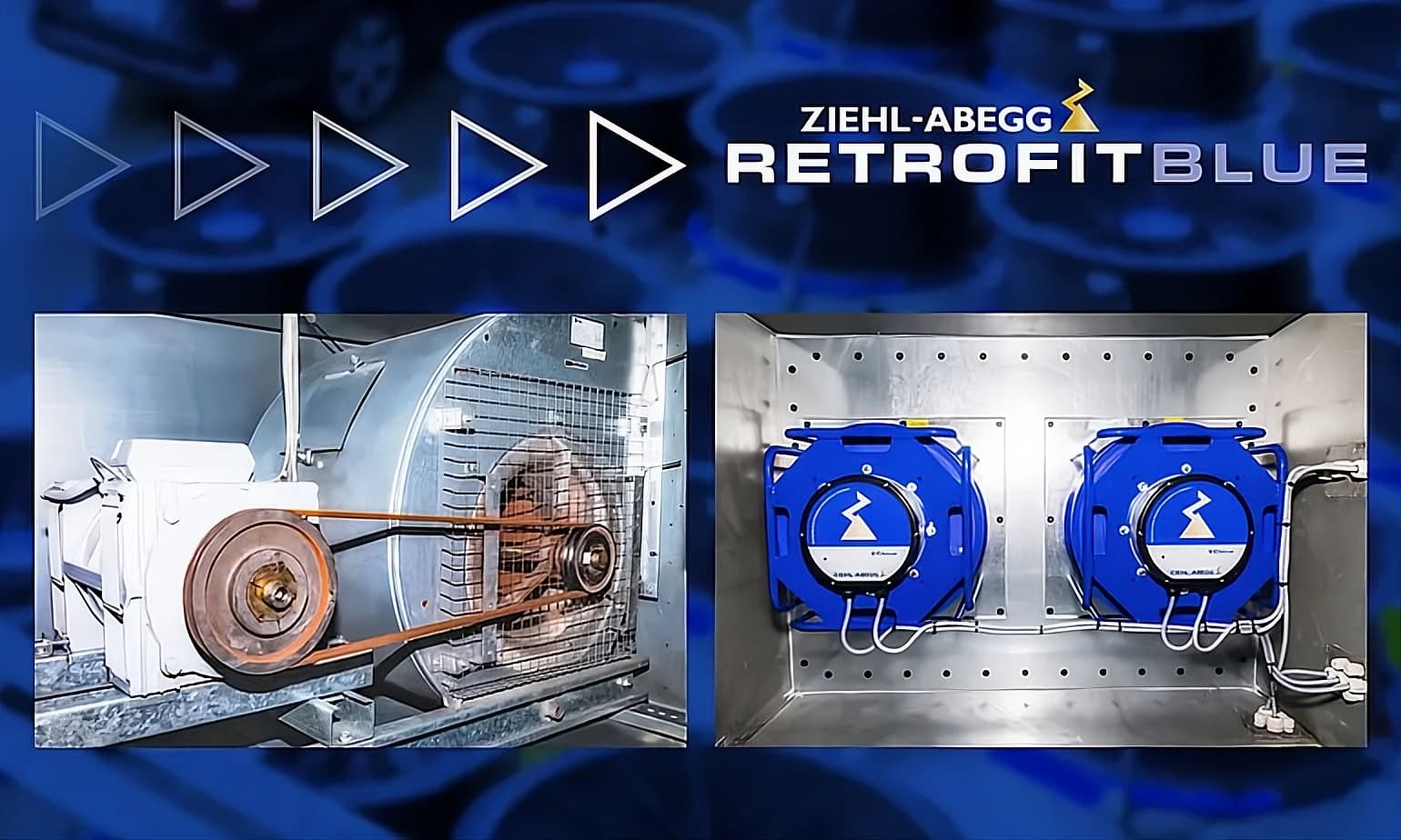 Modernización de ventilación con motores EC sobre instalación existente