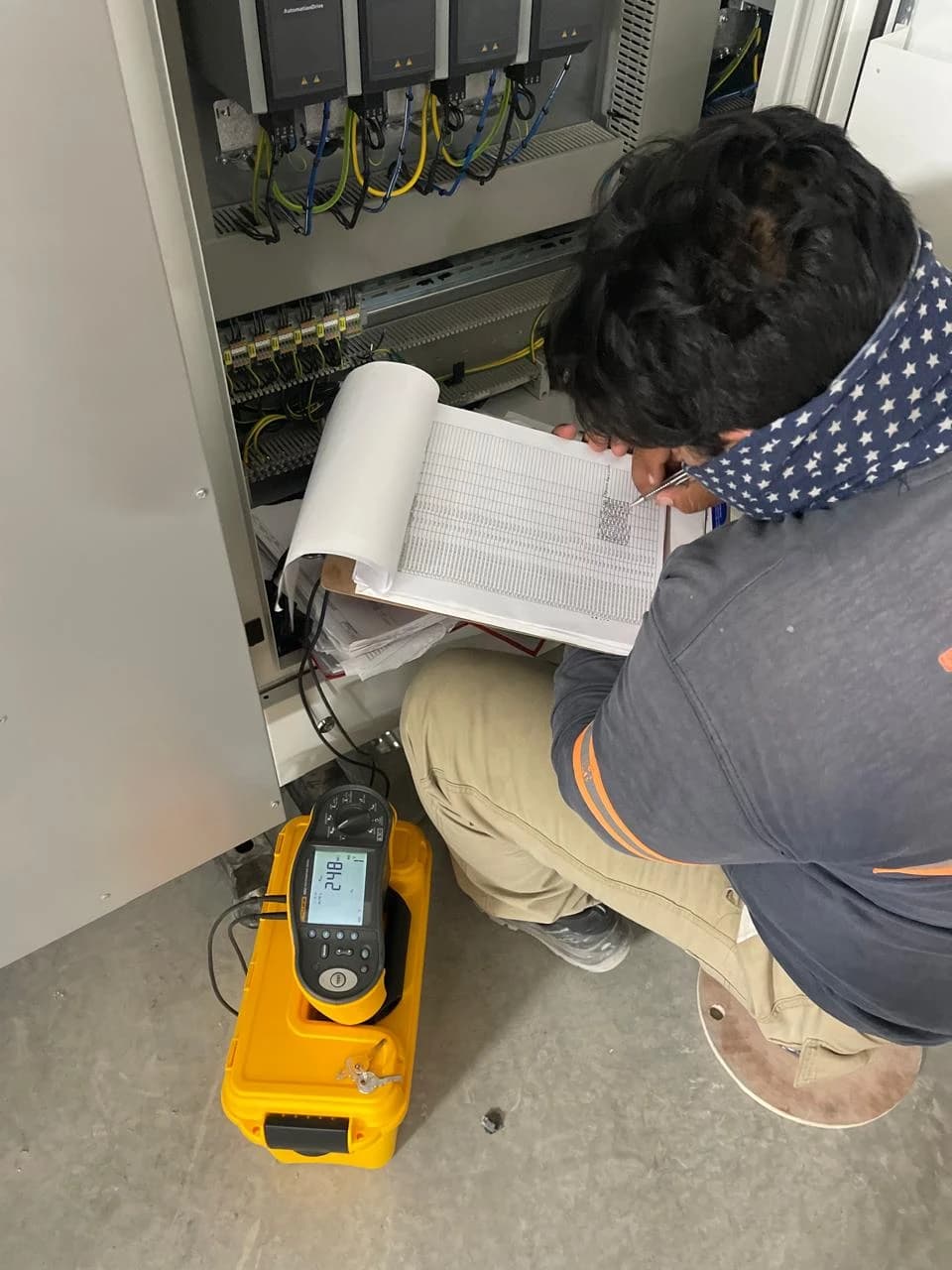 Pruebas de resistencia y continuidad de cables