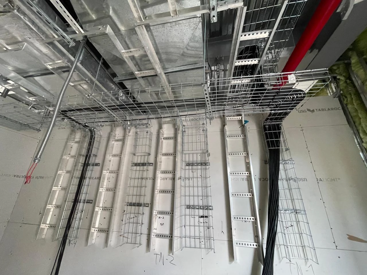 Terminación y organización de fibra óptica dentro del sistema de red