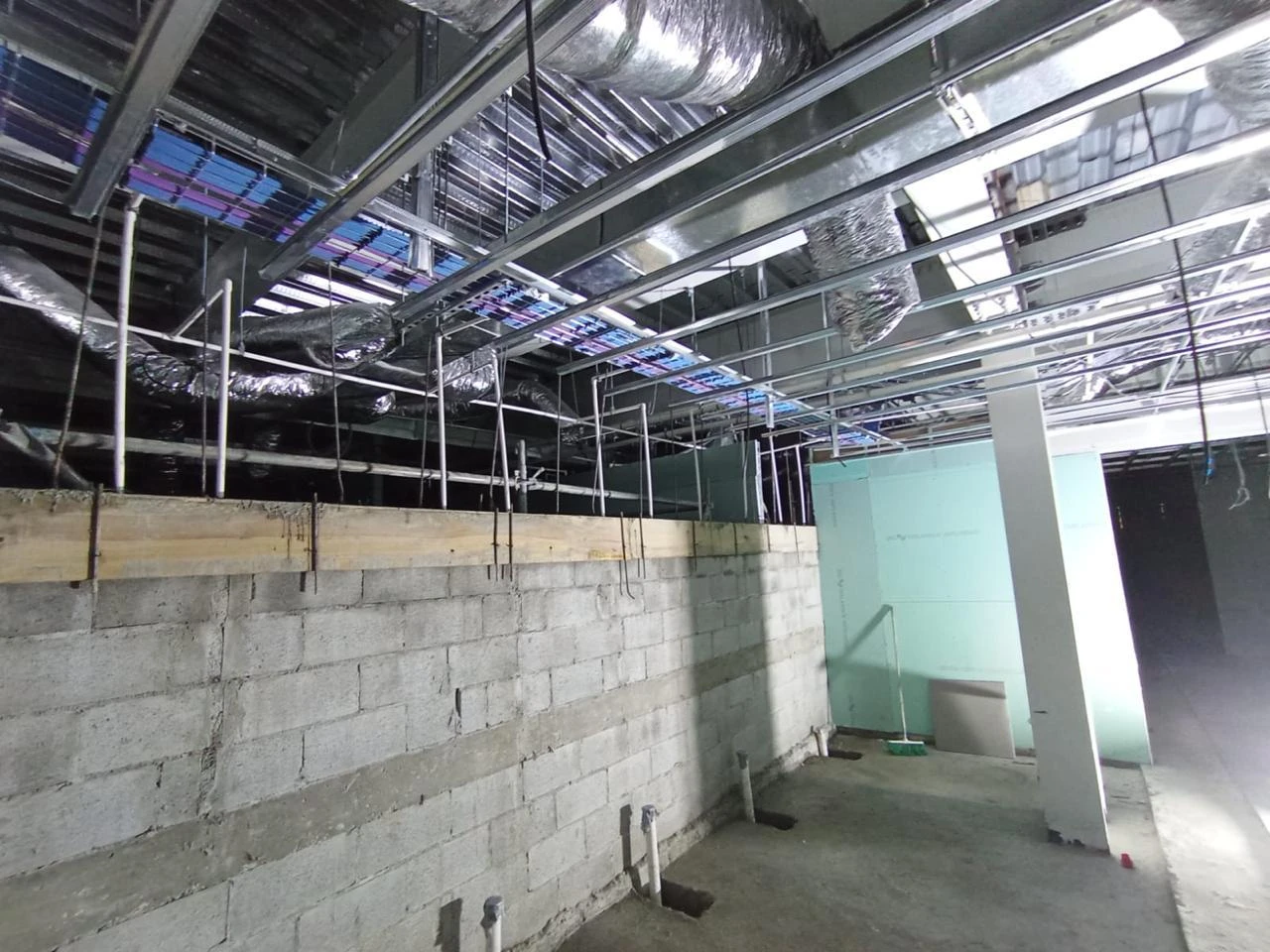 Infraestructura de canalización instalada para la red de telecomunicaciones