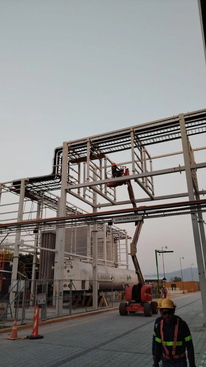 Inicio de los trabajos de integración del sistema de refrigeración industrial