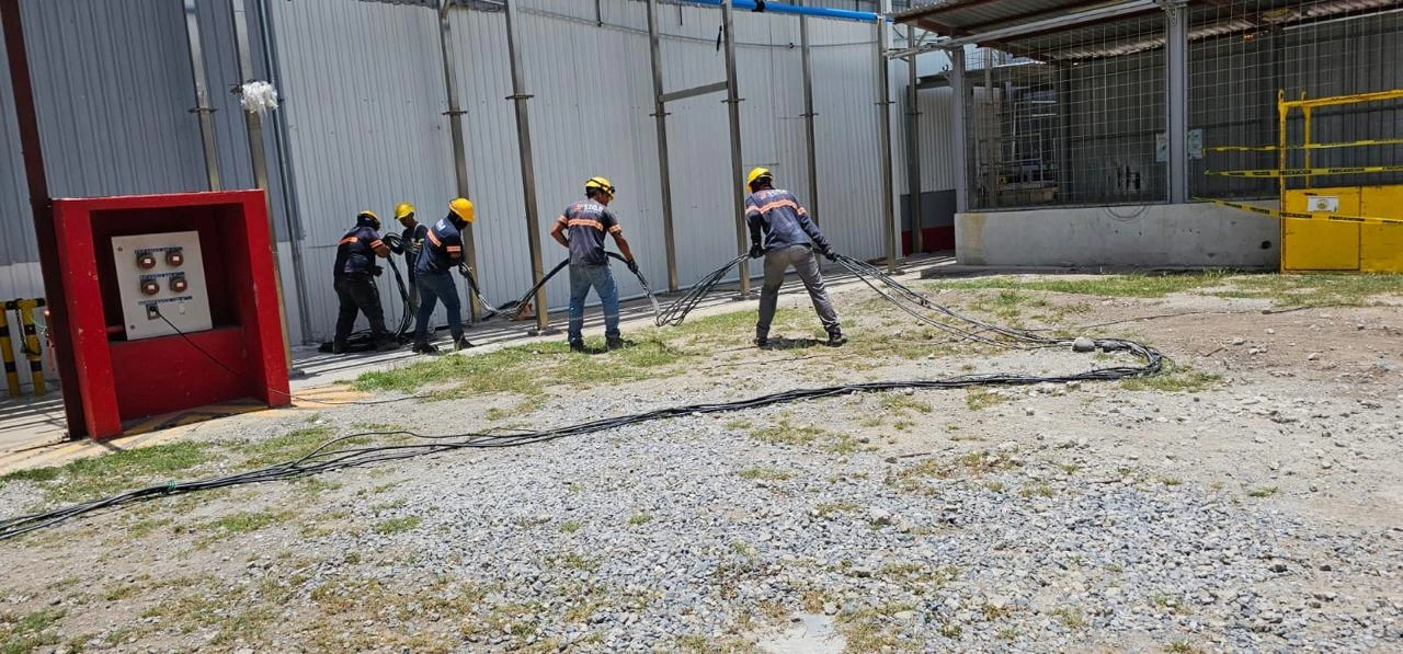 Componentes de protección instalados en los tableros de potencia