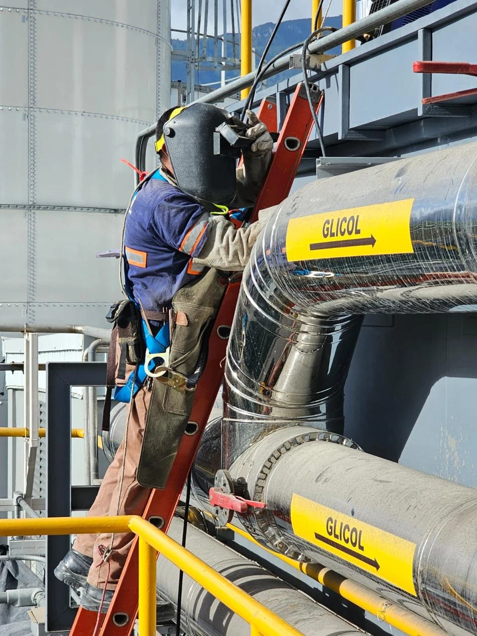 Banco de ventiladores del condensador de refrigeración industrial