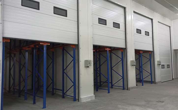 Cámara frigorífica industrial instalada por STAR con paneles aislantes.